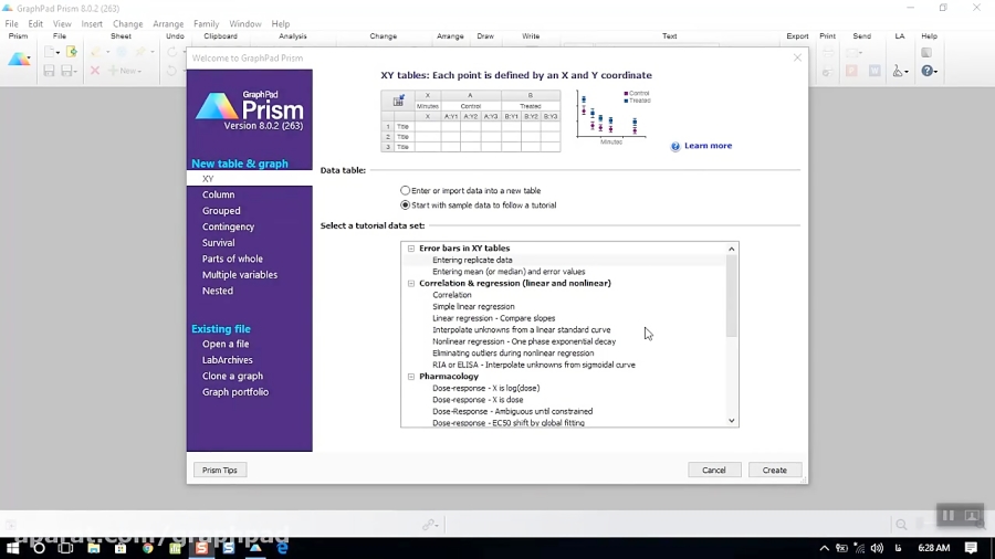 graphpad prism 6 heat map