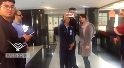 عکس یادگاری مهدی قائدی با هواد...