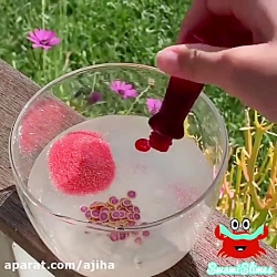 مخلوط  اکلیل  با اسلایم **