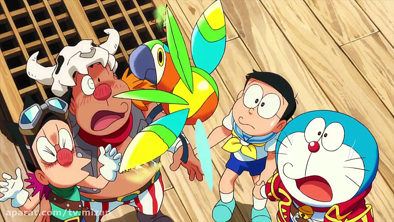 تریلر انیمیشن « Doraemon Nobitas Treasure Island 2018 » زمان92ثانیه