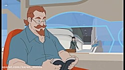 انیمیشن خارجی( مردانکبوتی)