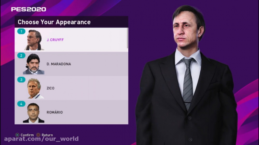 آموزش PES2020 به زبان فارسی (شروع کار در مسترلیگ PES2020) احمدرضا عابدزاده