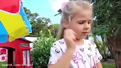 بازی دیانا و روما با اسباب باز...