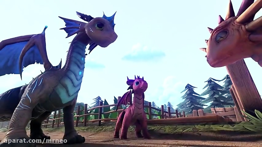 انیمیشن اژدها های بازیگوش Pixy Dragons  2019  زبان اصلی (اختصاصی با حجم کم) زمان4308ثانیه