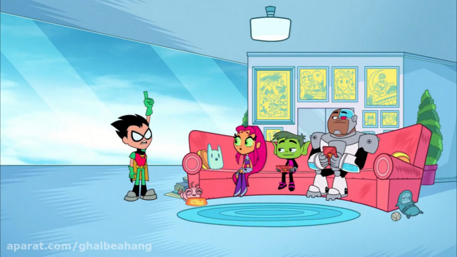 دانلود دوبله فارسی انیمیشن تایتان های نوجوان Teen Titans Go! Vs. Teen Titans زمان4263ثانیه