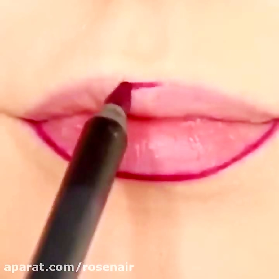 ترفندهای آرایش لب و رژلب و آرایش صورت و آرایش چشم و میکاپ شماره 6