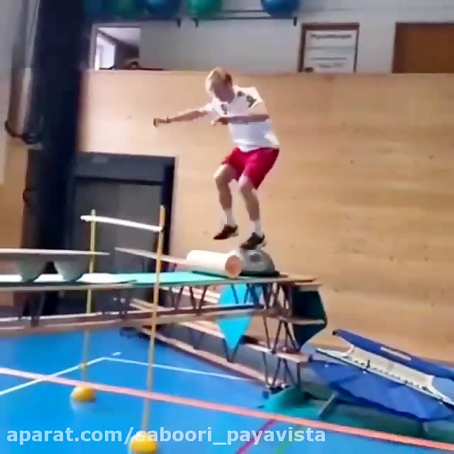 تعادل باورنکردنی این ورزشکار را ببینید