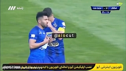 گل چهارم استقلال به نفت آبادان...