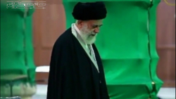 مناجات رهبر انقلاب با امام زما...