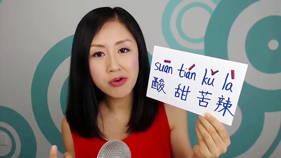 Learn Chinese Tones Practice Mandarin Tones with 酸甜苦辣 Yoyo