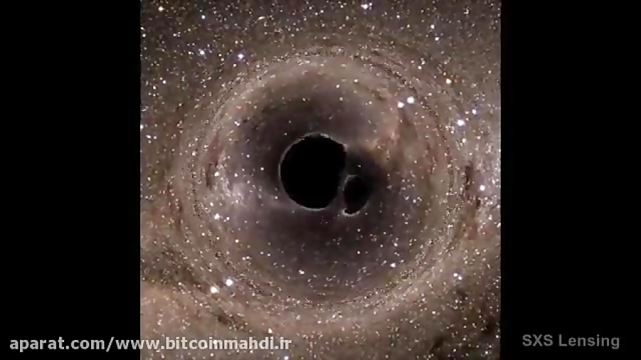 What Happens If Two Black Holes Collide لحظه برخورد دو سیاهچاله