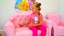 بازی دیانا و روما با اسباب باز...