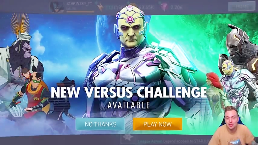 Injustice 2 Mobile. Brainiac Versus Challenge Review!