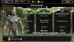 MK Mobile Next Possible Challenges | Vampiress Mileena, Reptile, Jason Voorhees