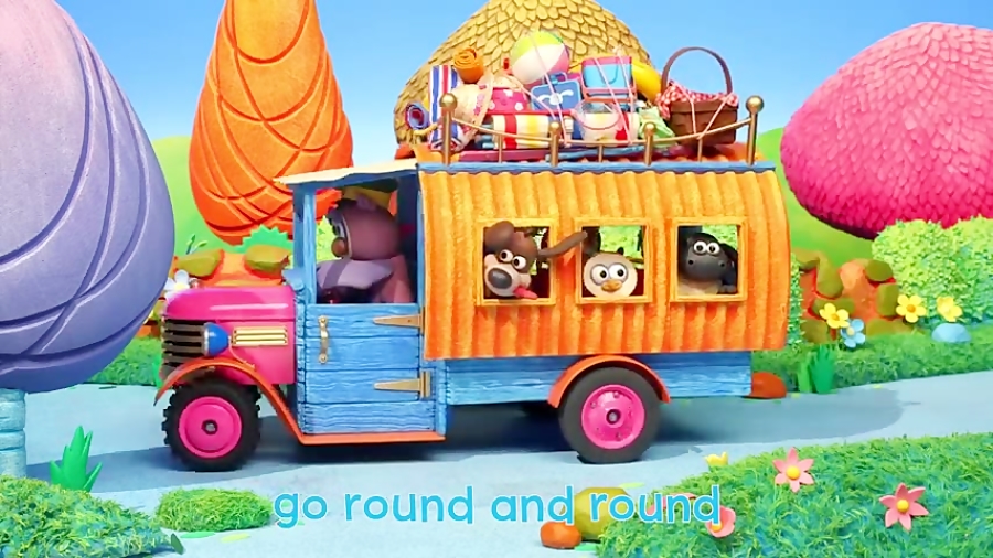 Wheels on the Bus Song Learning Time with Timmy