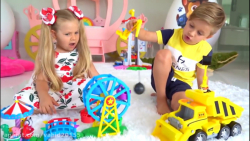 دیانا با برادرش روما در خانه ب...