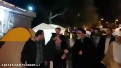 بازدید شبانه امام جمعه تبریز ا...