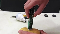 اموزش تولد برق با سیب زمینی ور...