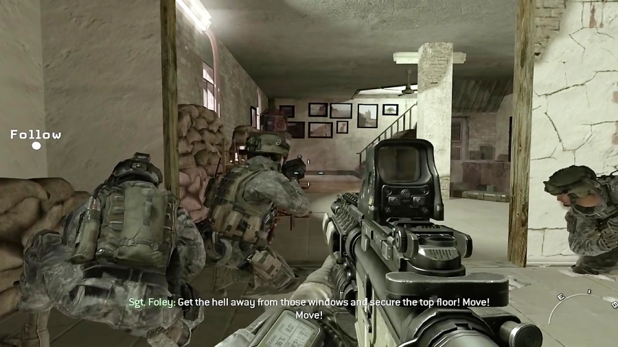 مرحله حمله به افغانستان بازی Modern Warfare 2