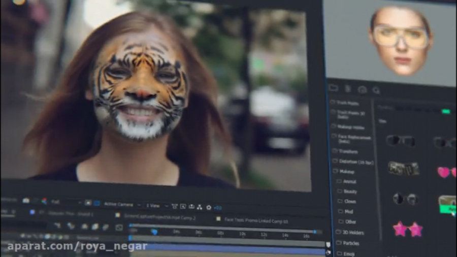 ارائه ابزار AE Face Tools