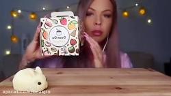 چالش غذا خوری خوردن کیک