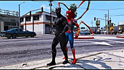 مرد عنکبوتی علیه پلنگ سیاه