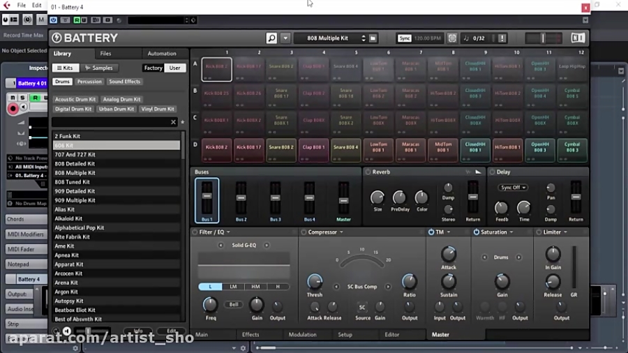 native instruments battery 4 and ableton