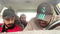 دوربین مخفی راننده اسنپ دیوانه