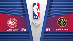 خلاصه بسکتبال ناگتس 121 - 125 هاکس | NBA 2019