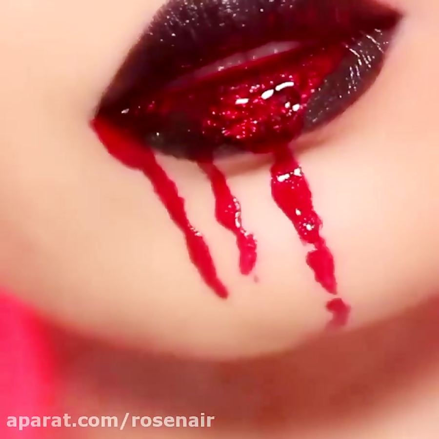 آموزش آرایش لب و آرایش صورت میکاپ لب و رژلب