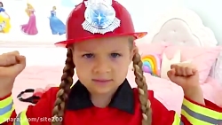 دیانا آتش&zwnj;نشان می شود , ن...