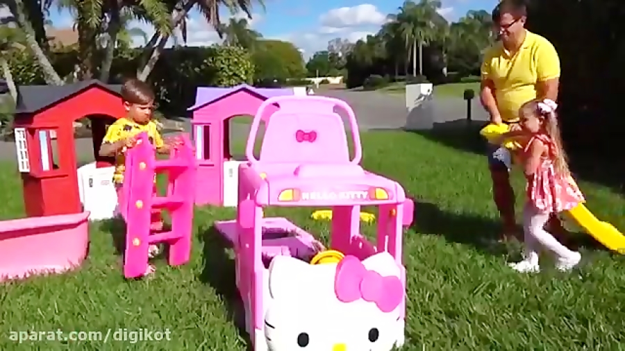 دیانا و روما با اتوبوس جدید اس...