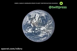 تایم لپس یک سال از عمر کره زمی...