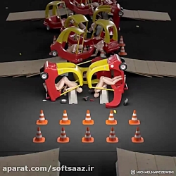 آموزش شبیه سازی تصادف ماشین و...