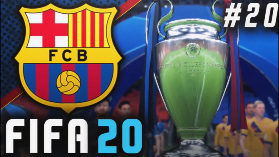 یک فصل Career Mode FIFA 20 قسمت 20 بارسلونا به زبان فارسی