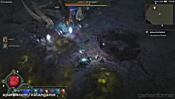 Diablo 4 نبرد با یکی از باس های بازیی از باس های بازی