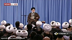 سخنرانی رهبر انقلاب درباره مسا...