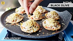 پیتزا پپرونی تیکه ای