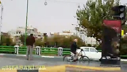 گزارش تخریب اموال عمومی بنزین