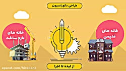 شرکت معماری و دکوراسیون داخلی هیرادانا