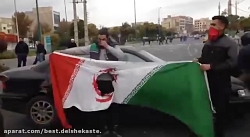 چهره های پوشیده در میان معترضا...