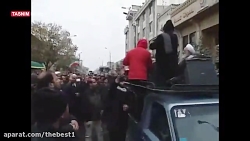 راهپیمایی خودجوش مردم زنجان عل...