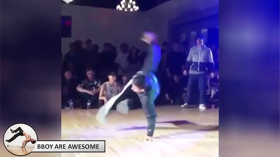 حرکات قدرتی و نمایشی Bboy Vict...