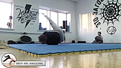 حرکات قدرتی نمایشی دیدنی از Bb...