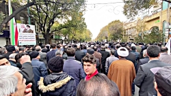 فیلم | راهپیمایی تبریزی ها علیه آشوبگران