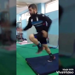 تمرینات انفرادی محمدرضا غلامی