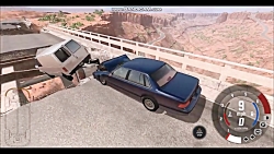 شبیه سازی سقوط ماشین ها از روی...