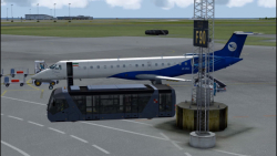 خدمات فرودگاهی به ERJ 145 هواپ...