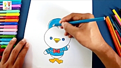 آموزش نقاشی دونالد داک  آموزش...