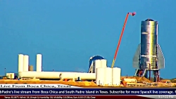 انفجار راکت استارشیپ Mk1 اسپیس...